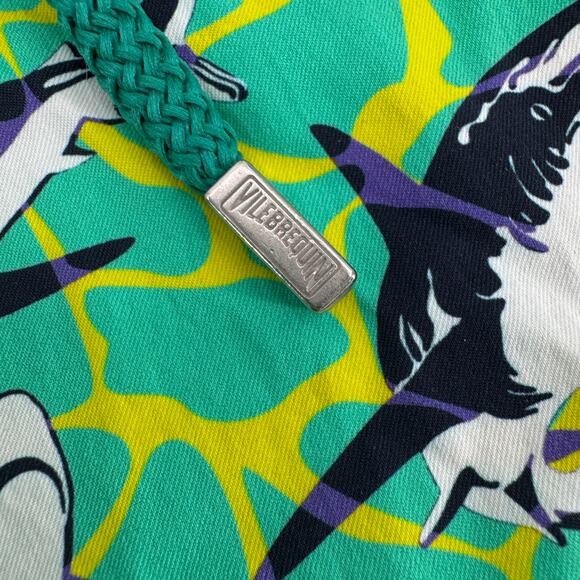 Vilebrequin Moorea Shark Print Swim Trunks, Men’s, Sz XL - Picture 5 of 7